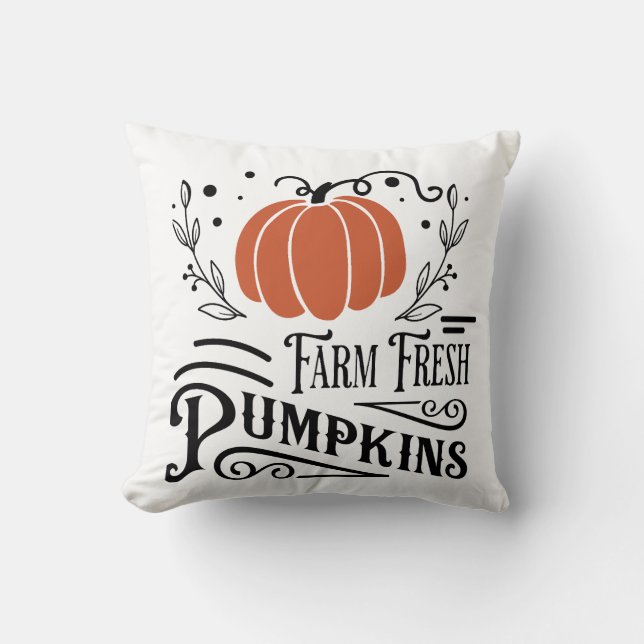 Farm Fresh Pumpkins | Pumpkin Kudde (Framsida)