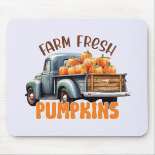 Farm Fresh Pumpkins - Rustic Lastbil Musmatta