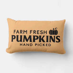 Farm Fresh Pumpkins with Pumpkin Lumbarkudde