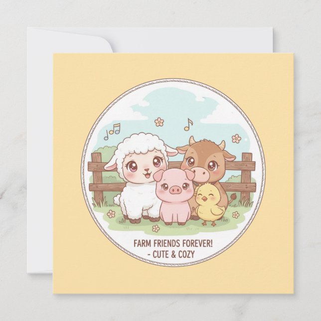 Farm friends forever - cute & cozy (Framsida)