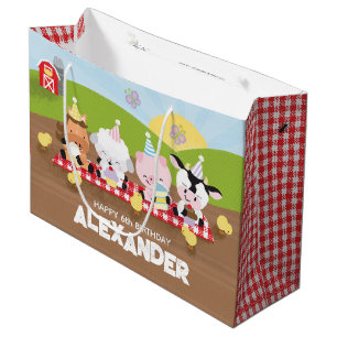 Farm Friends Gift Bag med Färg-it-you-back