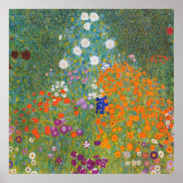 Farm Garden (Bauerngarten) 1905 Gustav Klimt Poster