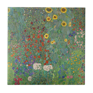 Farm Garden Elegance - Klimt Ceramic Tile Kakelplatta