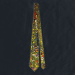 Farm Garden med Crucifix av Gustav Klimt Slips<br><div class="desc">Farm Garden med Crucifix (1911/1912) av Gustav Klimt är en vintage Viktorian Era Symbolism bra art religiösa tavla. En naturscen med olika blommor runt en crucifix med Jesus Kristus i en trädgård på en gård. Om konstnären: Gustav Klimt (1862-1918) var en österrikisk symbolmålare och en av de mest framstående medlemmarna...</div>