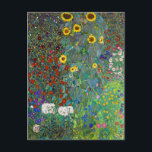 Farm Garden med solblommor | Gustav Klimt | Foto Vykort<br><div class="desc">Farm Garden med solblommor är en 1907-målning av Gustav Klimt.</div>