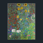 Farm Garden med solblommor | Gustav Klimt | Foto Vykort<br><div class="desc">Farm Garden med solblommor är en 1907-målning av Gustav Klimt.</div>