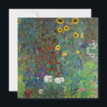 Farm Garden med solblommor | Gustav Klimt | Kort<br><div class="desc">Farm Garden med solblommor är en 1907-målning av Gustav Klimt.</div>