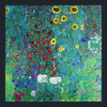 Farm Garden med solblommor, Gustav Klimt Poster<br><div class="desc">Gustav Klimt (14 juli, 1862 - 6 februari 1918) var en österrikisk symbolmålare och en av de mest framstående medlemmarna i Wien Secession-rörelsen. Klimt noteras för målningar, murar, skisser och andra föremål d'art. Förutom hans verk, som innefattar anklagelser och porträtt, målade han upp landskap. Klimt var bland konstnärer från Wienutträdet...</div>