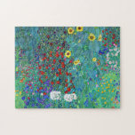 Farm Garden med solblommor, Gustav Klimt Pussel<br><div class="desc">Gustav Klimt (14 juli, 1862 - 6 februari 1918) var en österrikisk symbolmålare och en av de mest framstående medlemmarna i Wien Secession-rörelsen. Klimt noteras för målningar, murar, skisser och andra föremål d'art. Förutom hans verk, som innefattar anklagelser och porträtt, målade han upp landskap. Klimt var bland konstnärer från Wienutträdet...</div>
