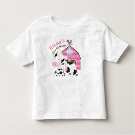 Farm Girl Birthday Tshirt Tee Shirt