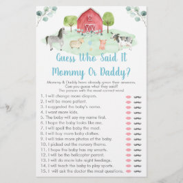 Farm Greenery gissar vem som sa att det var babyst