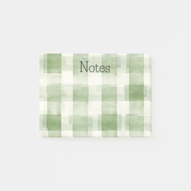 Farm Grönt Cream Play Post-it Block (Framsida)