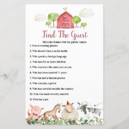 Farm House Animals Barnyard Hitta gästspelet