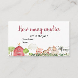 Farm House Animals Barnyard Hur många kanaler finn Tilläggskort