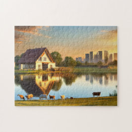 Farm House Animals The Daily Jigszawa puzzle Nylig Pussel