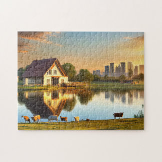Farm House Animals The Daily Jigszawa puzzle Nylig Pussel