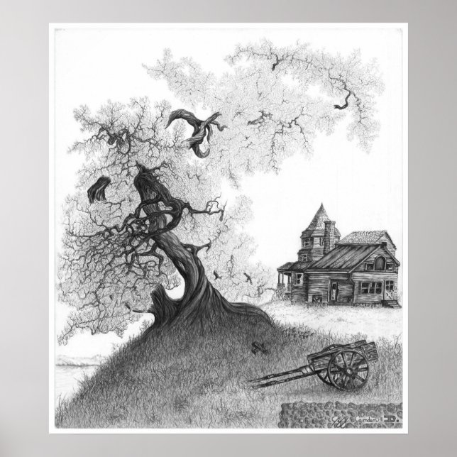 "Farm House", av Jeff Camden Poster (Framsidan)