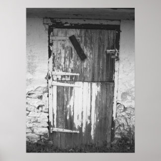 "Farm House Door" Poster