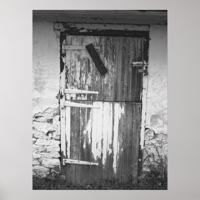 "Farm House Door" Poster (Framsidan)