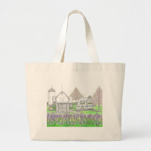 Farm Jumbo Tote Bag