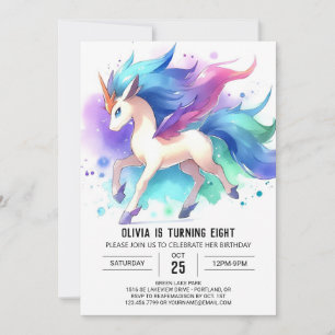 Farm Kids Horse Birthday Inbjudningar