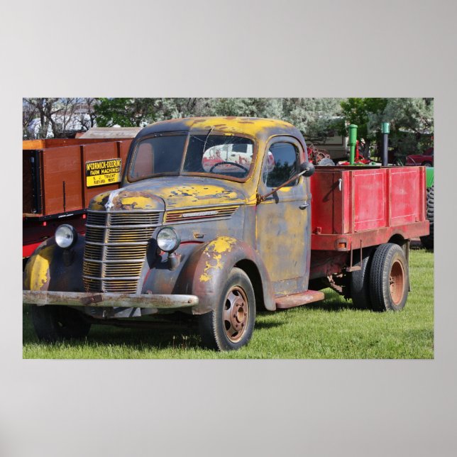 Farm Lastbil från fjesteråret Poster (Framsidan)