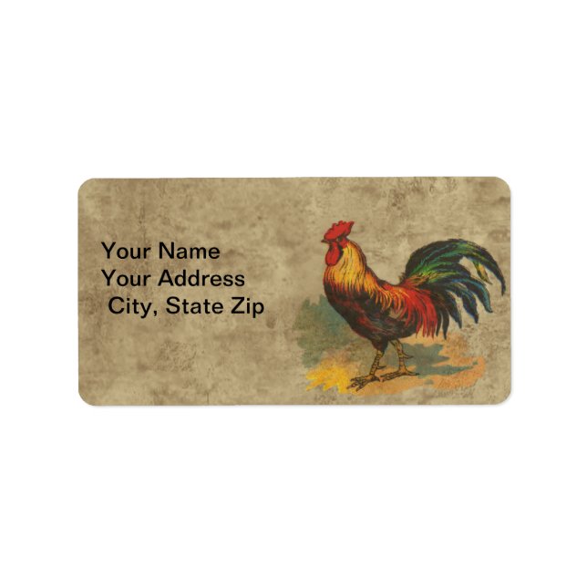 Farm Life Adressetikett (Framsidan)