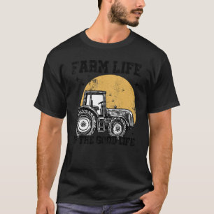 Farm Life Graphic Agriculture Farmer T Shirt