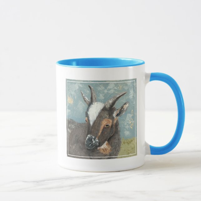 Farm Life-Grått Goat Mugg (Höger)