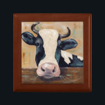 Farm Life - Gunther the Cow Minnesask<br><div class="desc">Farm Life-Gunther av Jade Reynolds. En banyard-ko är nära..</div>