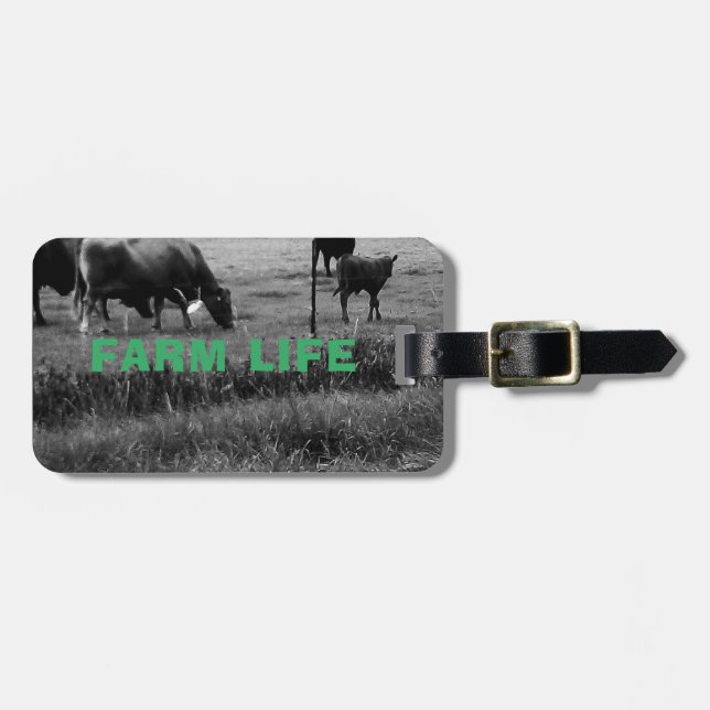 Farm Life, ko-familjen Bagagebricka (Horisontell Framsida)