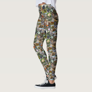 Farm Life Photo Collage Leggings