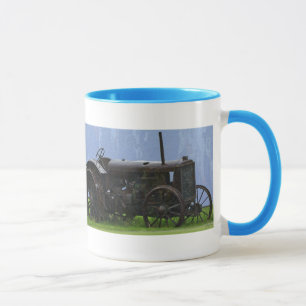 Farm Machinery, Tractor, Back-Hoe, Farm Fordon Mugg