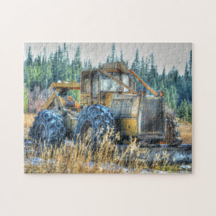 Farm Machinery, Tractor, Back-Hoe, Farm Fordon Pussel