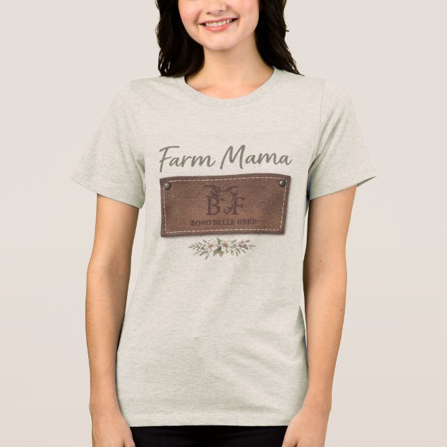 Farm Mama T-shirt (Framsida)