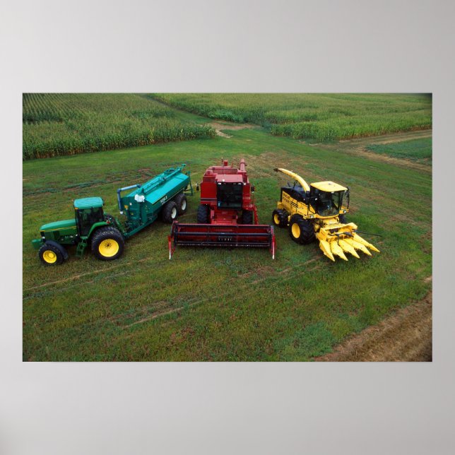 Farm maskiner poster (Framsidan)