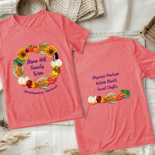 Farm Namn producerar grönsaker T Shirt