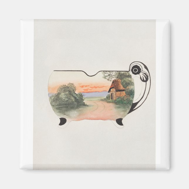 Farm Nature Sugar Bowl av Noritake Factory Magnet (Framsidan)