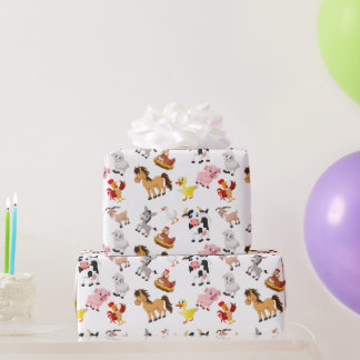 Farm Party Presentpapper