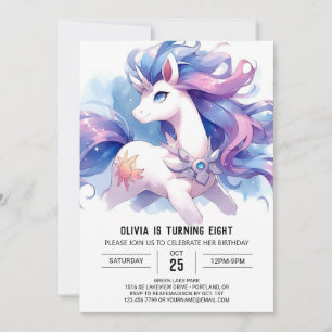 Farm Printable Horse Birthday Inbjudningar