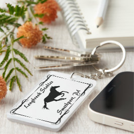 Farm Ranch eller Stable Namn Galloping Horse
