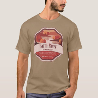 Farm River State Park New Haven County Connecticut T Shirt