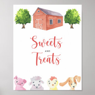 Farm - Sötsaker och treter Poster
