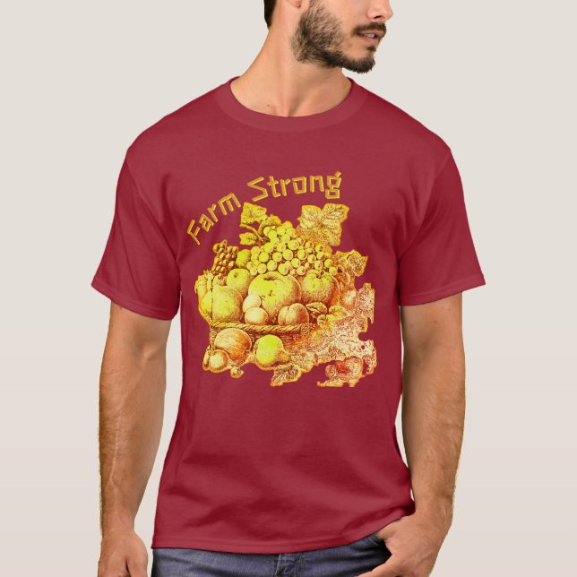 Farm Strong v.1 T Shirt (Framsida)