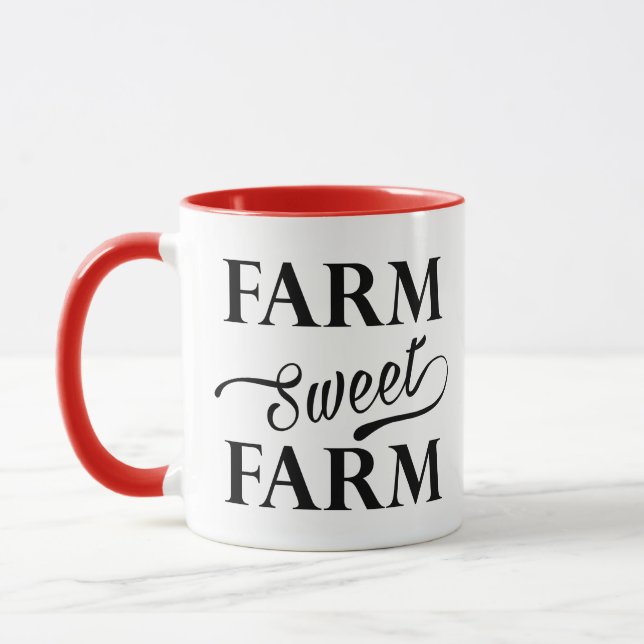 Farm Sweet Farm 11 oz Combo Mugg (Vänster)