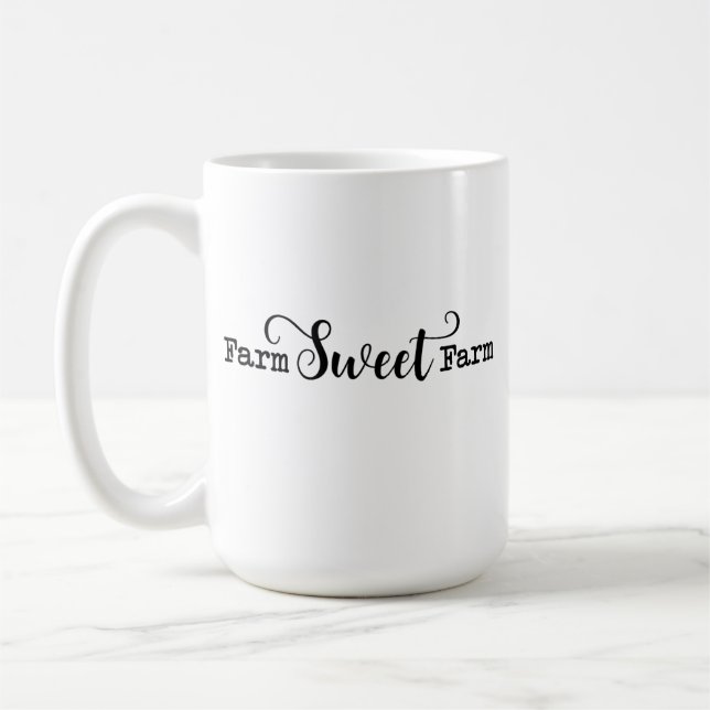 Farm Sweet Farm Coffee Mugg (Vänster)