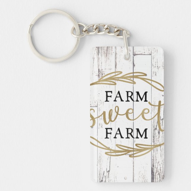 Farm Sweet Farm White Wood Land (Framsidan)