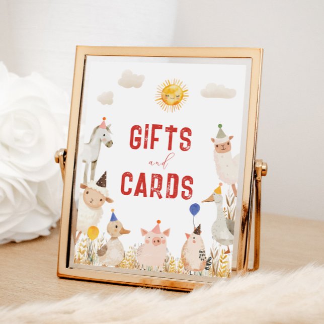 Farm ThMB Gifts Birthday-tecken Poster (Skapare uppladdad)