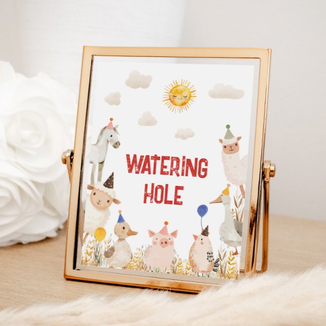 Farm ThMB Gifts Birthday-tecken Poster (Skapare uppladdad)