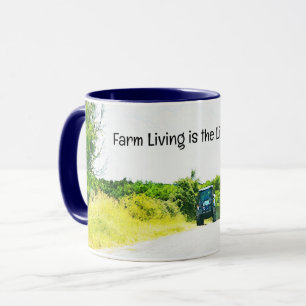 Farm Tractor Art Farm Living Kopp Mugg